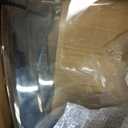 Ghost Chairs, Stackable Acrylic Event Chairs, Set of 4, Amber, 14.5" W x 20" D x 35.5" H