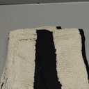 Oudain 2 Pcs Black and White Tufted Pillow Covers Boho Chunky Geometric Decorative Throw Pillow Case 18 x 18 Inches Abstract Pillowcases for Bed Couch(Black and White, Elegant Style)