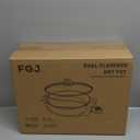 Hot Pot Electric Hot Pot with Divider, Large 6L Nonstick DualSided Shabu Shabu Pot DualFlavor hotpot electric 1500W with Adjustable 5Temperature Control ，Perfect for Family Dinners & Parties