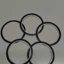 GoProver Set of 6 pcs 3mm 1/8 inch Lightning Width Graphic, 108 Feet Feet Long per Roll