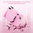 7 x Camera Case for Canon Powershot G7X Mark II Digital Camera, Silicone Camera Case with Removable Lens Cover Soft Protective Case Scratch-Resistant Slim Camera Accessories (Pink)