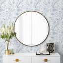 HeloHo Peel and Stick Wallpaper 17.3 X 196.8 Blue White Floral Wall Paper Self Adhesive Removable Waterproof Contact Paper for Living Room Bedroom Decor