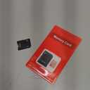 2 Pack Memory Card 64GB with Adapter, High Speed TF Card, UHS-I C10 A1 Memory TF Card for Tablet/Mobile Phone/Camera/Car Audio/Game Console (TF162 Red Gold 64GB)