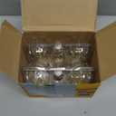 Ascher Vintage LED Edison Bulbs 6W, Equivalent 60W Incandescent, Non-Dimmable, Warm White 2700K, ST58 Antique LED Filament Bulbs with 80+ CRI, E26 Medium Base, Clear Glass, 6-Packs