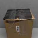 Yosoan 1-Light Brass Modern Vintage Indoor Wall Sconce, Vanity Single Luxury Hardwired Retro Textured Clear Round Globe Glass Shade with Industrial Gooseneck Curved Rod Bathroom Lamp(Antique)