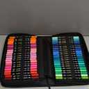 NICETY 128 Acrylic Paint Markers, Dual Tip Brush Paint Pens for Rock Painting, Wood, Glass, Stone, Canvas, Ceramic, Fabric - Fine & Brush Tip Water Based Acrylic Markers Pens