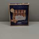 Conair Double Ceramic Hot Rollers for Long, Medium, and All Hair - Hair Curler - Hair Roller Clips Included - 1/2 inch, 3/4 inch, and 1 inch Rollers (20 Piece Set, Tan)