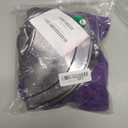 Womens Princess Koriandr Costume Halloween Cosplay Purple Top Skirt Collar with Stockings uniform Outfit (Purple, L)