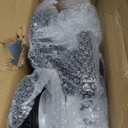 HORUSDY 18-Inch Rolling Magnetic Sweeper with Wheels, Magnet Pickup Sweeper, Push-Type Nail Magnet Sweeper for Workshop, Garage, and Yard Cleanup