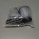 BARKLESS Inflatable Dog Cone, Soft Dog Donut Collar After Surgery, 2-in-1 Inflatable Collar with Detachable Anti-Licking Shield, Patented Donut Cone to Stop Licking Wounds (M (Neck: 8"-11"), Grey)