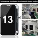 for iPhone 13 Screen Replacement 6.1 inch, 3D Touch LCD Display Digitizer Assembly with Repair Tools,Compatible with Model A2482,A2631,A2633,A2634,A2635