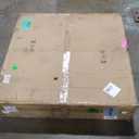 40'' Crystal Chandelier Light Fixture Large Chandelier for Living Room Crystal Flat Mounted Ceiling Lights Dining Room Bedroom Dimmable 2700-6000K (Black Chandeliers)