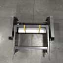 Pull Down Shelf, Kitchen Wall Cabinet Upper Storage Organizer, 2 Tier Kitchen Shelf Spice Rack, 22-24 Inch Width, Black