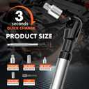 1/2" Offset Extension Wrench Impact Set for Electric with 3/8" & 1/4" Socket Adapter, Offset Torque Ratchet Wrench Ratchet Extender Set for Tight Spaces