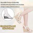 Mikarka Espadrille Wedge Sandals for Women Braided Knot Ankle Strap Open Toe Platform Sandals, 6.5