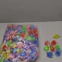 Light Up Rings, 6 Style Flashing Glow In The Dark Rings, Glow In The Dark Party Supplies (200 PCS)