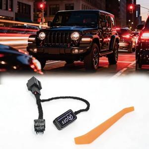 GrandEast Auto Start Stop Eliminator for Jeep Wrangler JL JLU 2018-2025 & Gladiator JT 2020-2025 - Plug & Play, Easy Installation, Permanently Disables Auto Stop/Start(Not for 4XE)