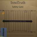 ELEVON Baby Gate for Stairs Doorways, Safety Pet Gate with Auto-Close/Hold-Open Features, Fits Openings 29.1 to 33.8, 30 Tall, Easy Pressure Mounted Walk Through Baby Dog Gate, Graphite