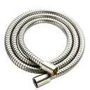BRIGHT SHOWERS Shower Hose For Hand Held Shower Heads, 69 Inches Cord Extra Long Stainless Steel Hand Shower Hose, Ultra-Flexible Replacement Part with Brass Insert, Brushed Nickel