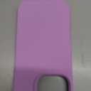 DOMAVER Case for iPhone 16 Pro 6.3'' Case Smooth Liquid Silicone Soft Gel Rubber Microfiber Lining Cushion Cover Shockproof Protective Phone Cases Compatible with iPhone 16 Pro- Elegant Purple