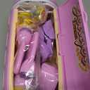 iPlay, iLearn Airplane Dollhouse Playset for Girls 3-5, Kids Pretend Play Doll House Set W/ Pink Plane, Dolls, Travel Accessories, Birthday Gifts for 4 5 6 Year Olds Children Toddlers, Airplane