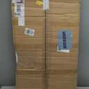 Ilyapa Wire Shelf Covers for Wire Shelving 36 x 16 in. 5 Pack PVC Faux Wood Rack Covers for Pantry, Linen Closets & Shelves, Pantry Shelf Cover - Wooden Walnut Print