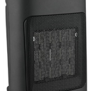 Pelonis 1500W Ceramic Fan-Forced Electric Space Heater PSH10C2ABB Black