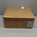 Oval Marbling Vessel Sink with Waterfall Faucet and Pop-up Drain Ceramic Bathroom Sink Above Counter Bowl Sinks for Bathrooms