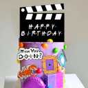 JeVenis 27 PCS Friend Cake Topper Friend Party Decorations Friend Birthday Decorations Balls Cake Topper