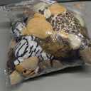 HyDren 12 Pieces Safari Stuffed Animals 11.8 Inch Jungle Animal Toys Set Boys Girls Plush Forest Animals Lion Elephant Zebra Giraffe Tiger Monkey for Zoo Animal Party Teacher Student Award