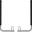 JY PERFORMANCE Boat Trailer Guide-ons, 40"/48" Adjustable, Rustproof Electro-Galvanized Steel Trailer Guide ons, Trailer Guides with White PVC Pipes, for Ski Boat, Fishing Boat, Sailboat Trailer 2PCS