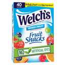 Welch's Fruit Snacks, Mixed Fruit, Bulk Pack, Individual Single Serve Bags, 0.8 oz (Pack of 40) (EXP 04/28/27)