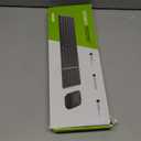 seenda Bluetooth Keyboard and Mouse Combo for Mac, SKM64-2 Rechargeable Slim Wireless Keyboard Mouse Compact, 3 Multi-Device Connection, Compatible for Mac, MacBook Pro/Air, iPad, iPhone, Black Gray