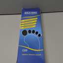 Plantar Fasciitis Feet Insoles Arch Supports Orthotics Inserts Relieve Flat Feet, High Arch (Mens 14-14 1/2) (Gray)