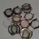 RICHONE [16 Pack] Compatible with Samsung Galaxy Watch 7 40mm Screen Protector Case, Soft TPU Protective Face Covers Bumper Accessories for Women Men Galaxy Watch7 40MM (16 Colors, SM-L300)