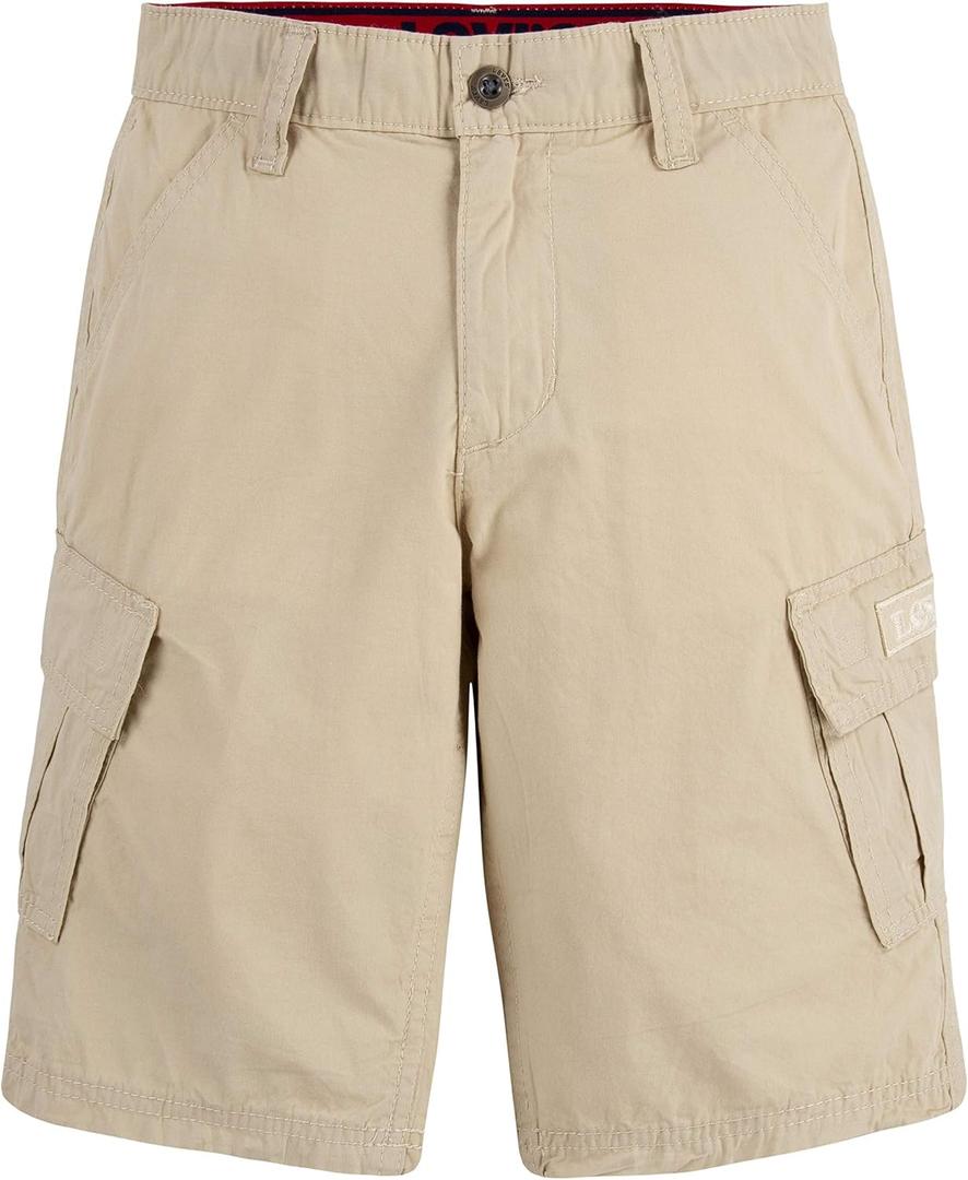 Levi's Boys' Cargo Shorts, Fog, Size 12