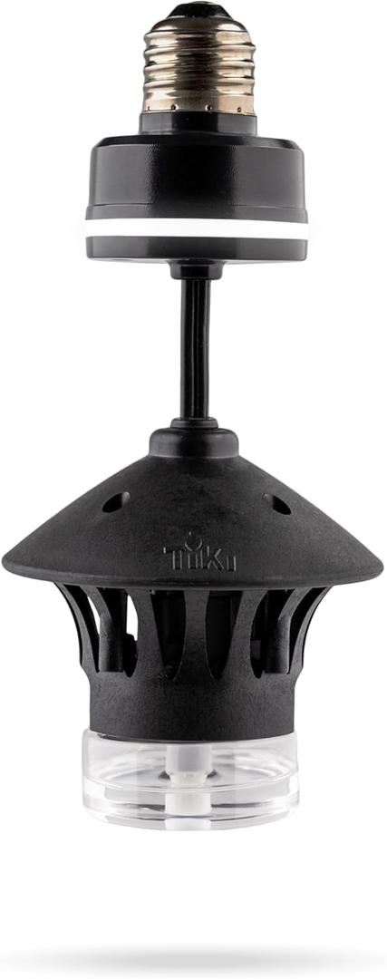 TIKI BiteFighter Plug & Repel Mosquito Repellent for Outdoor String Lights Odor-Free, Easy Install, 110 sq. ft. Coverage with 48 Hours of Protection