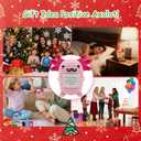 Auoinge Crochet Kit for Beginners Kids, Learn to Crochet Starter Kit with Step-by-Step Video Tutorials, Amigurumi Beginner Crochet Kit for Adults, Knitting Kit Family (Axolotl-2BP)