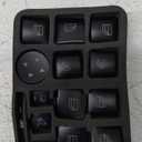 14 Pack Interior Door Armrest Window Switch Button Trim Cover Compatible with A B C E G GLA CLA GLK GL ML GLE Class