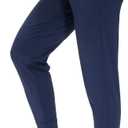THE GYM PEOPLE Women's Joggers Pants Lightweight Athletic Leggings Tapered Lounge Pants for Workout, Yoga, Running (Blue, L)