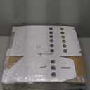 Tenceur 20 Pack Cardboard Pet Carrier Disposable Small Animal Carrier White Puppy Cat Transport Carrier Box for Chicken Hamsters Gerbils Birds Reptiles, 11 x 6 x 8 Inches