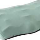 C CUSHION LAB Foot Rest for Under Desk at Work - Adjustable Memory Foam Foot Rest for Office Chair & Gaming Chair - Ergonomic Design for Back & Hip Pain Relief - Wellness Green