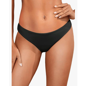 Tempt Me Women Low Rise Bikini Bottoms - Moderate Coverage Bathing Suit Bottoms Low Waisted Swimsuit Bottoms Brief 2025, Size S