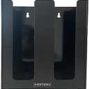 HAITIAN Paper Cup Holder 4mm thickness ABS Material Color Black (2 Compartments)