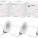 Label Maker Tape for NIIMBOT of Model B1 B21 B31 Printer, 1.57'' x 1.18''/40 30mm, Adapted Labels Printing Paper, Office & Home Labeling Tape Replacement, Thermal Paper Black on White, 3 Rolls