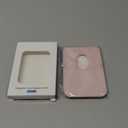 Magnetic Wallet Cell Phone Card Holder for Phone Case, Stronger Magnetic RFID Leather Phone Wallet Stick on Series of iPhone 12/13/14/15/16/17 and Pro/Promax, Light Pink