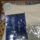 C&F Home Heritage Double Wedding Ring Patchwork Cotton Blend King Quilt Set