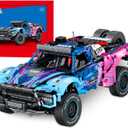 ZGZBLOCK Baja 1000 Trophy Truck Building Blocks Kit,1:12 Scale MOC Race Car Building Toys,Collectible Car Model,for 14+ Year Boys,Adult(1341 Pieces)