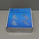 NearMoon Square Shower Head and 15 Stage Shower Filter Combo, High Pressure Filtered Head for Hard Water, Improves the Condition of Your Skin, Hair (Chrome Finish)