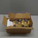 Highergo 24 Pcs Mini Trophies Awards Plastic Gold Trophy Cups Party Favors Adults Metal Trophy with Stickers for School Football Golf Sports Competition Staff Reward Appreciation Gifts